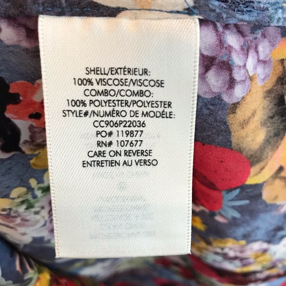 Alice + Olivia Julius Raglan Sleeve Floral Blouse - Picture 8 of 9